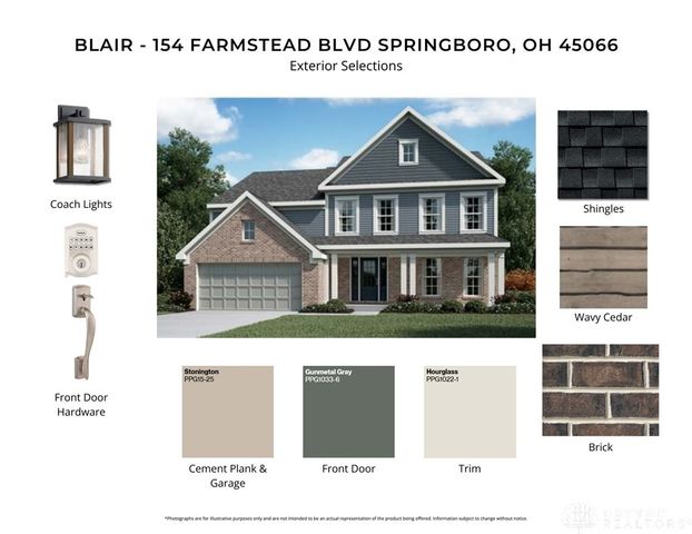 154 Farmstead Boulevard, Springboro, OH 45066