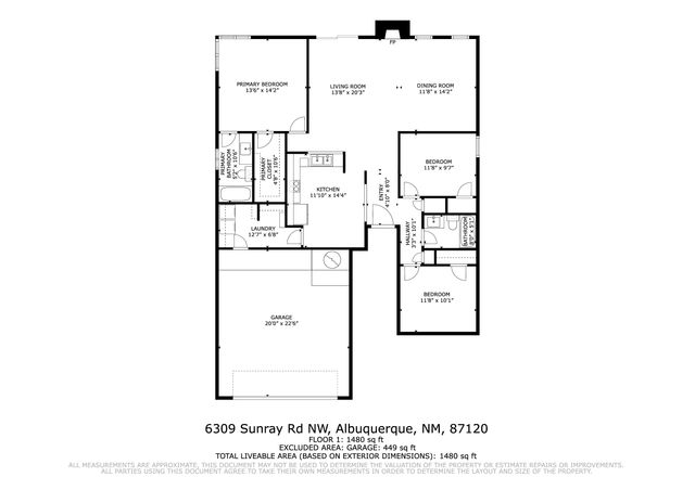 6309 Sunray Road NW, Albuquerque, NM 87120