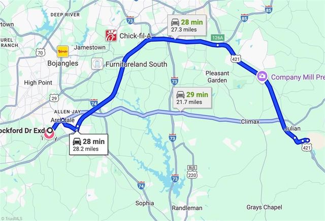 5471 Rock Valley Drive, Trinity, NC 27370