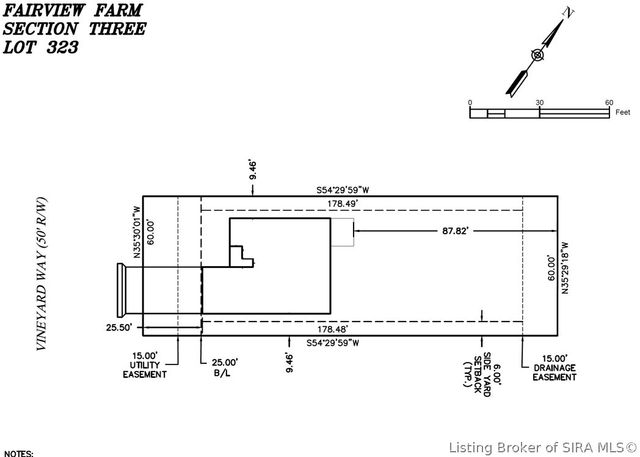 2647 Vineyard Way LOT 323, Memphis, IN 47143