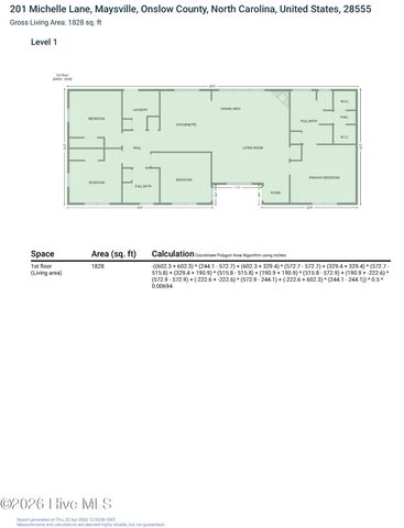 201 Michelle Lane, Maysville, NC 28555