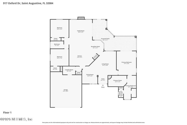 917 OXFORD Drive, St. Augustine, FL 32084