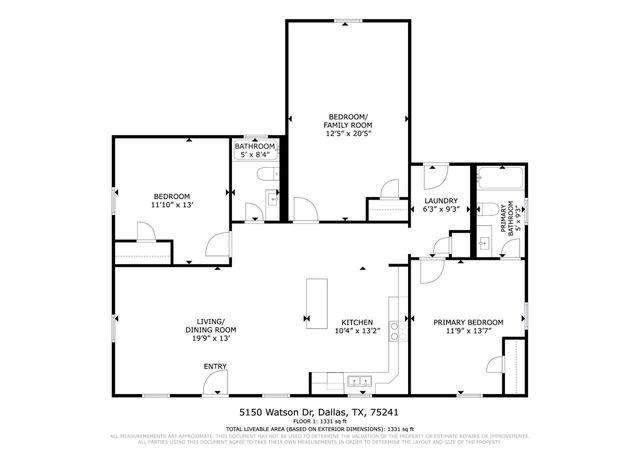 5150 Watson Drive, Dallas, TX 75241