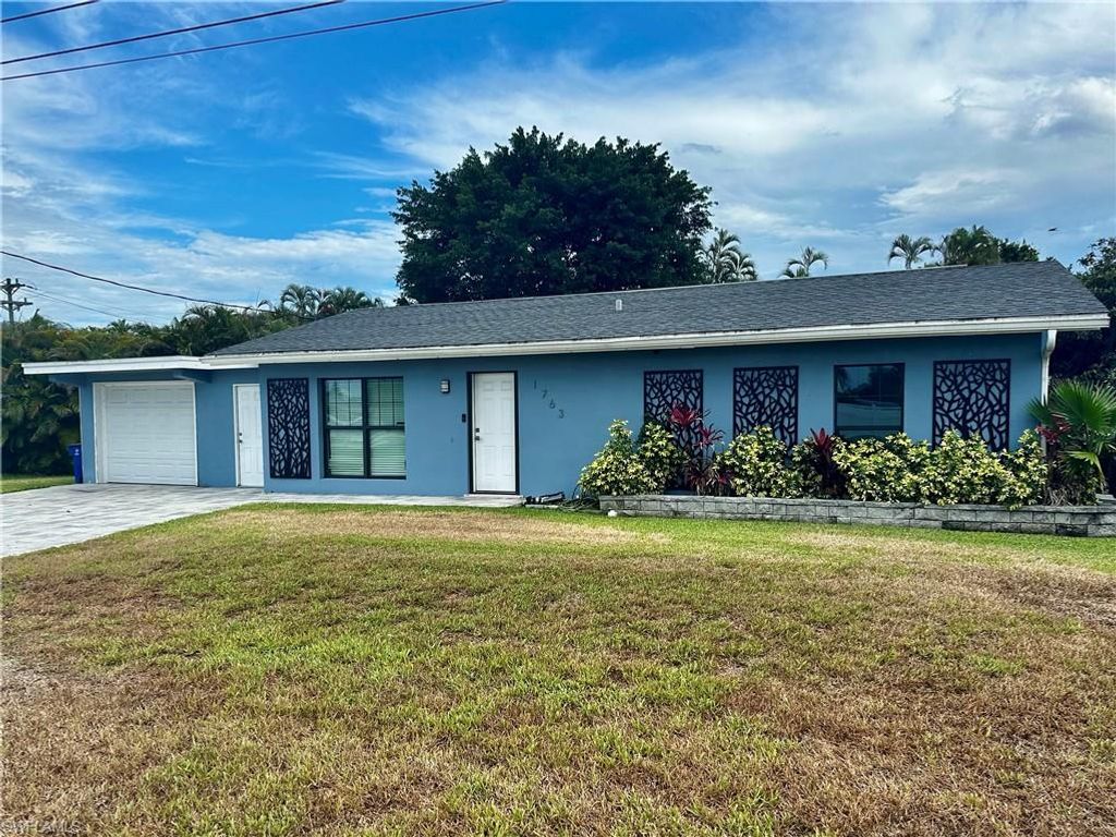 1763 Inlet DR, NORTH FORT MYERS, FL 33903 — exterior