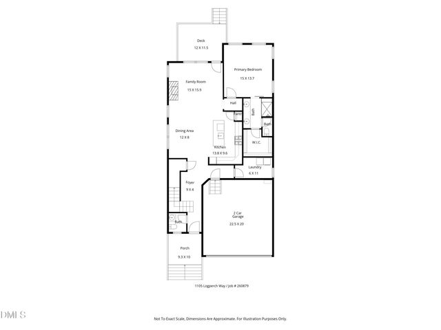 1105 Logperch Way, Wendell, NC 27591