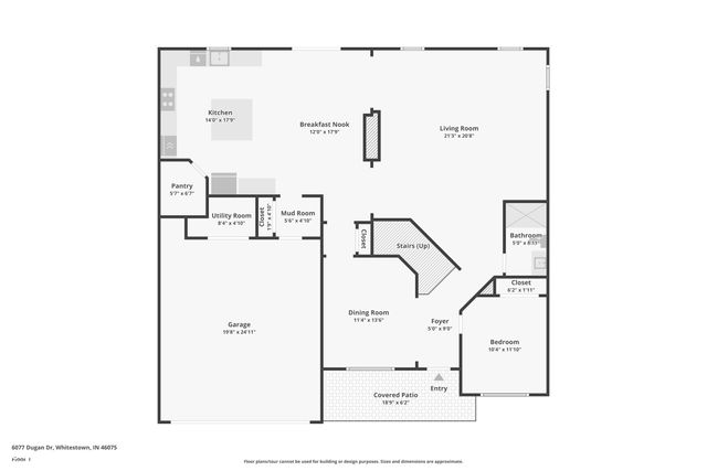 6077 Dugan Drive, Whitestown, IN 46075