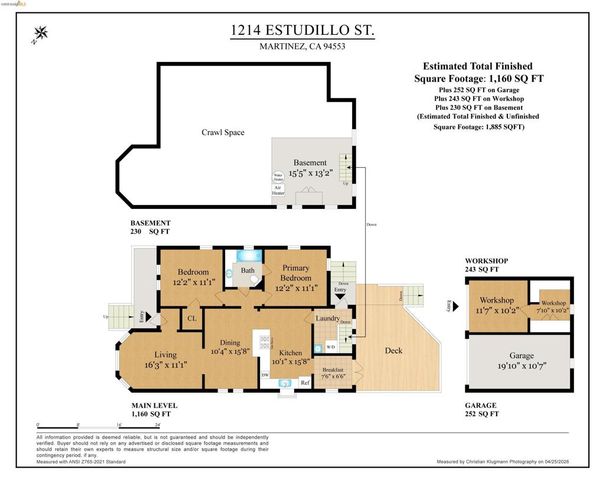 1214 Estudillo St, Martinez, CA 94553