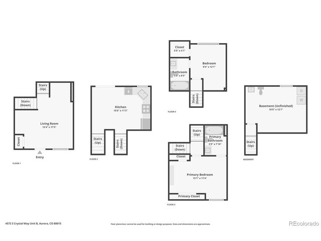 4572 S Crystal Way B, Aurora, CO 80015