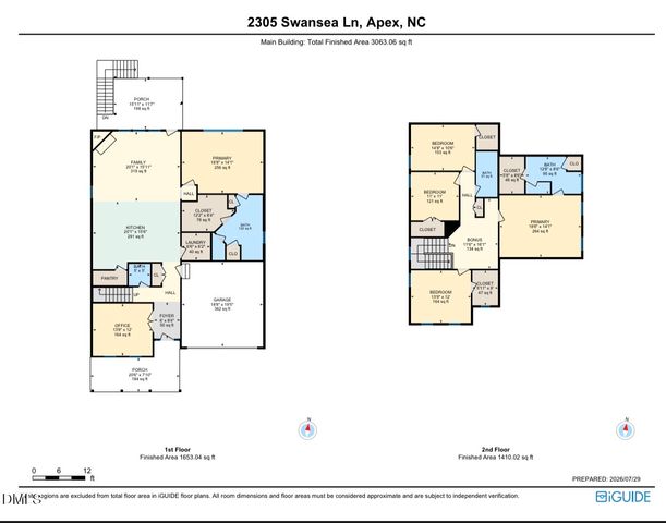 2305 Swansea Lane, Apex, NC 27502