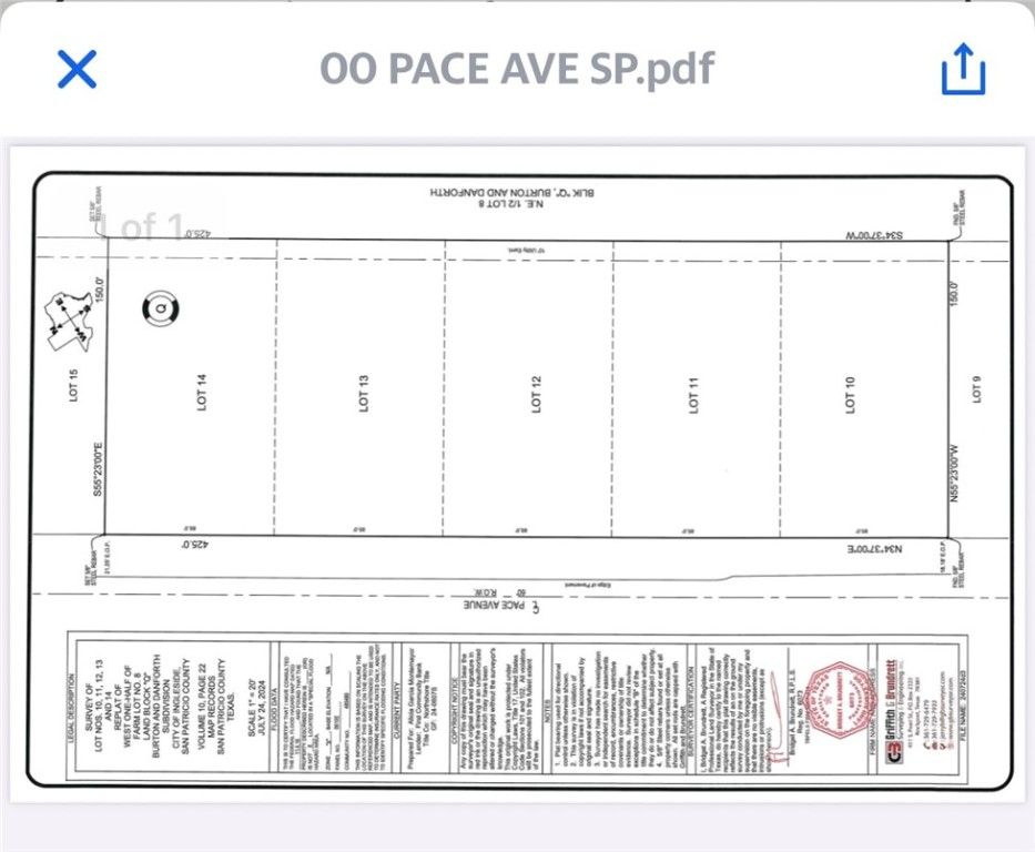 0000 Pace Ave, Ingleside, TX 78362 — photo 4