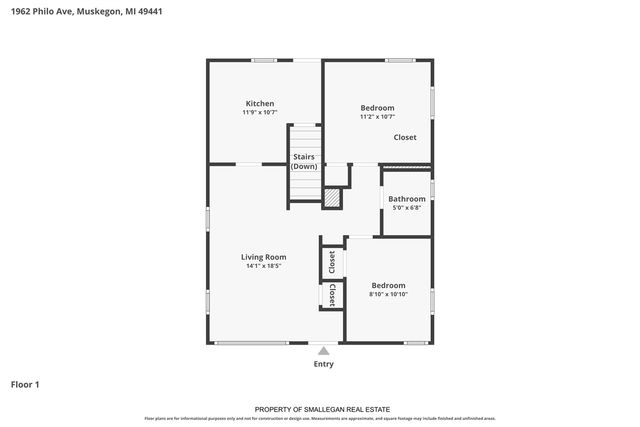 1962 Philo Avenue, Muskegon, MI 49441