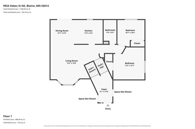 9924 Xebec Street NE, Circle Pines, MN 55014
