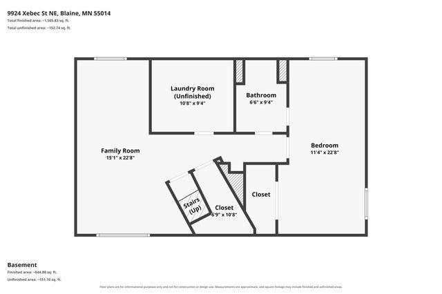 9924 Xebec Street NE, Circle Pines, MN 55014