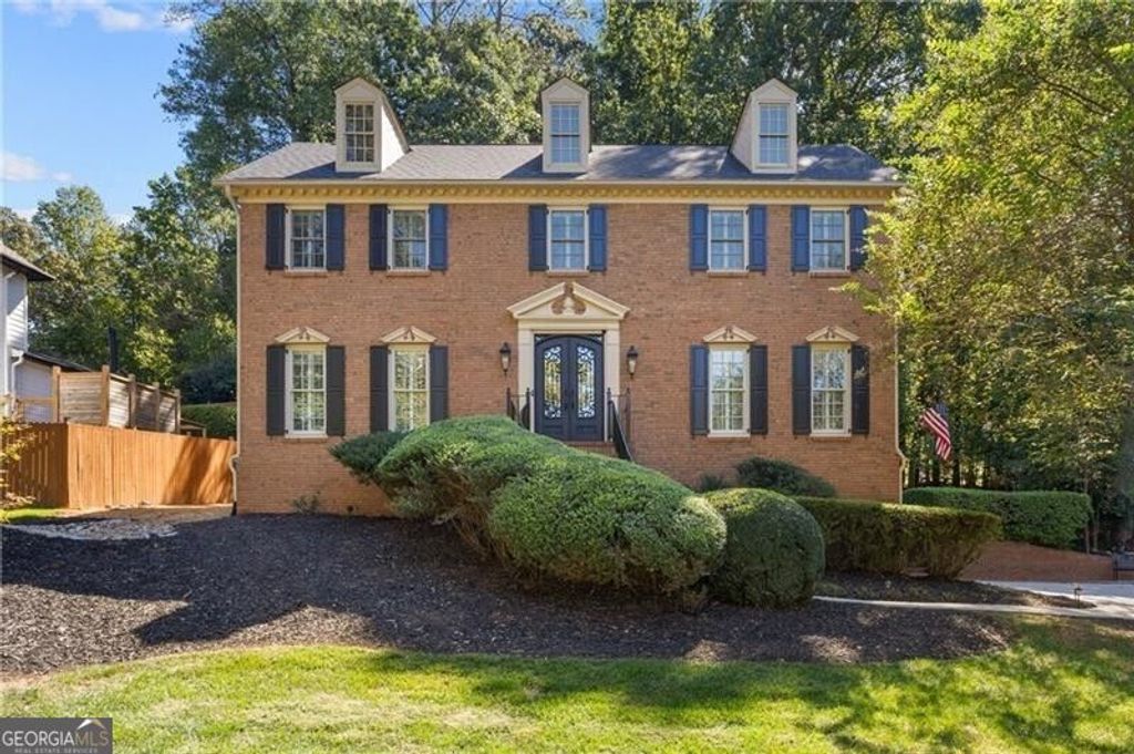 4813 Riveredge Drive, Peachtree Corners, GA 30096 — exterior
