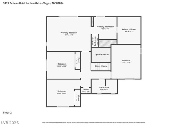 3413 Pelican Brief Lane, North Las Vegas, NV 89084