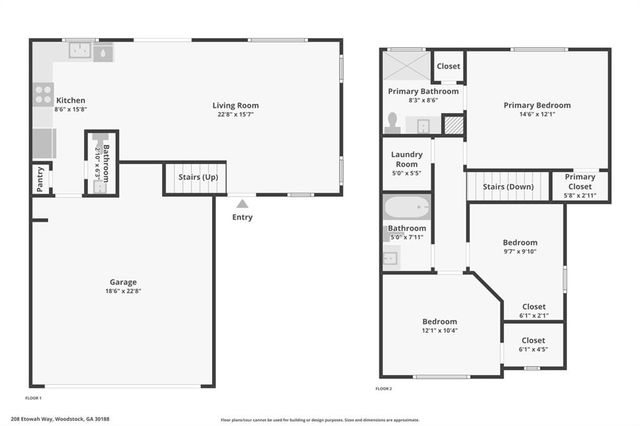 208 Etowah Way, Woodstock, GA 30188