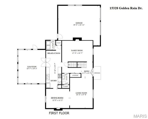 15328 Golden Rain Drive, Chesterfield, MO 63017