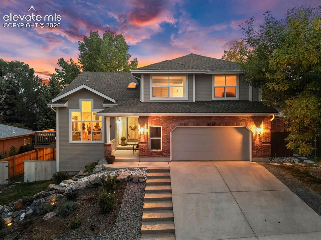 275 Cliff Falls Court, Colorado Springs, CO 80919 — exterior