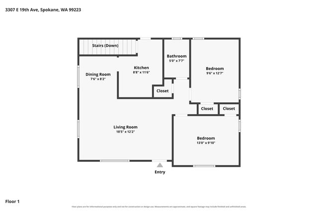 3307 E 19th Ave, Spokane, WA 99223