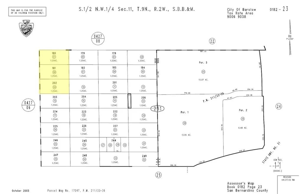 0 Santa Catalina, Barstow, CA 92311