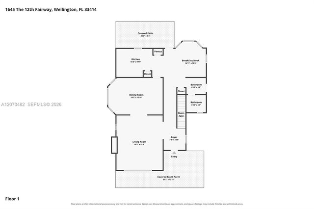 1645 The 12th Fairway, Wellington, FL 33414