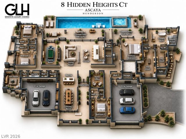 8 Hidden Heights Court, Henderson, NV 89012