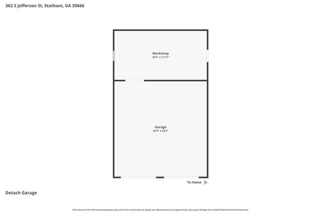 362 S Jefferson Street, Statham, GA 30666