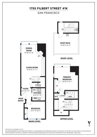 1755 Filbert Street 1K, San Francisco, CA 94123