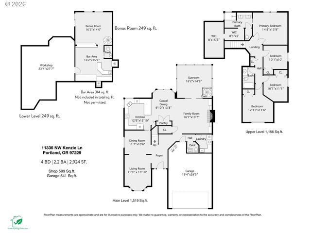 11336 Nw KENZIE Ln, Portland, OR 97229
