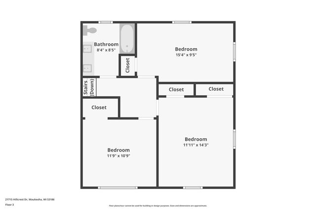 21715 Hillcrest DRIVE, Waukesha, WI 53186