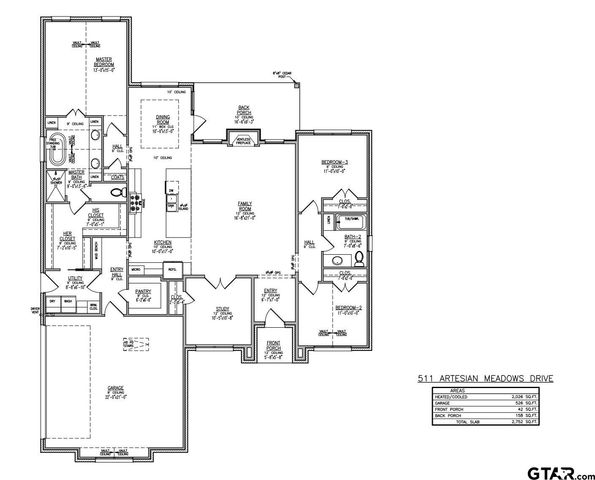 511 Artesian Meadow, Bullard, TX 75757