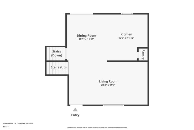 906 Diamond Circle, Lafayette, GA 30728