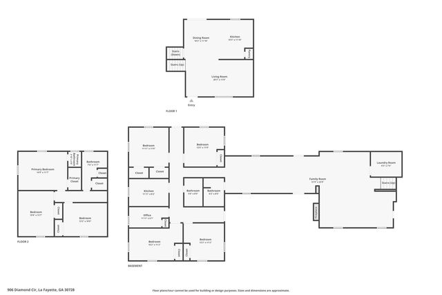 906 Diamond Circle, Lafayette, GA 30728