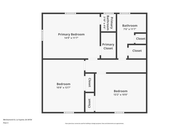 906 Diamond Circle, Lafayette, GA 30728