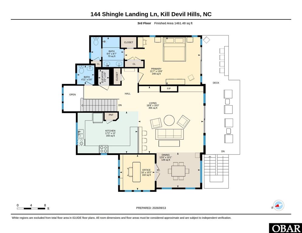 Image 75 of property listing at 144 Shingle Landing Lane, Kill Devil Hills, NC 27948