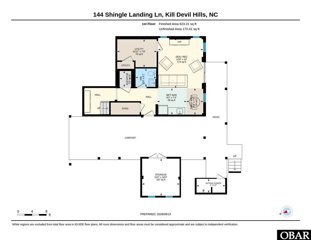 Image 77 of property listing at 144 Shingle Landing Lane, Kill Devil Hills, NC 27948