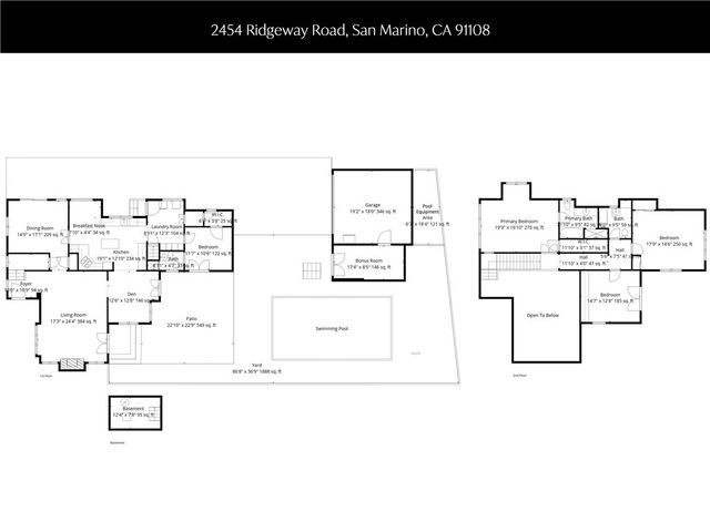 2454 Ridgeway, San Marino, CA 91108