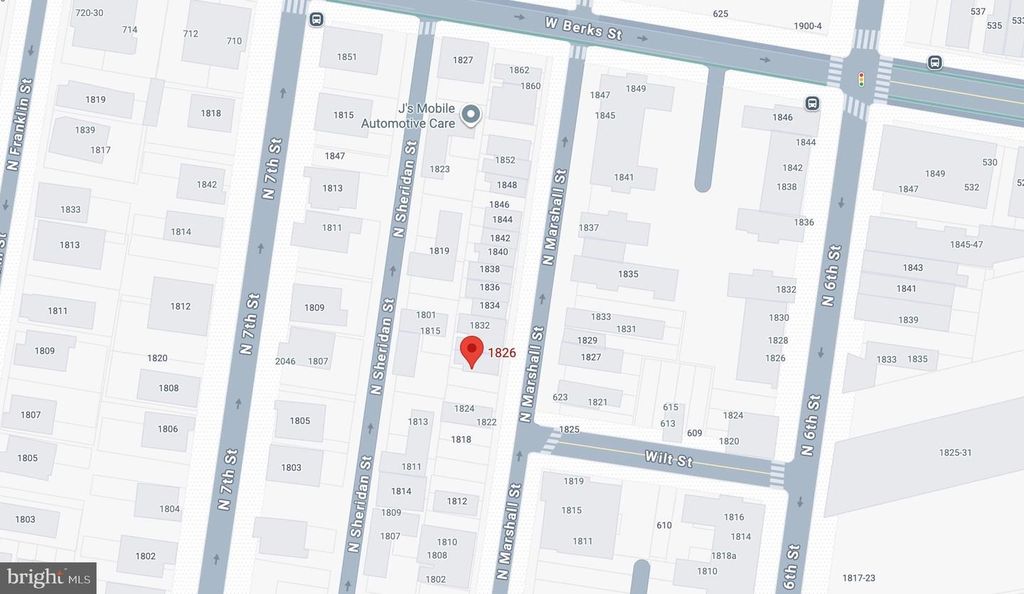 1826 N MARSHALL ST, Philadelphia, PA 19122