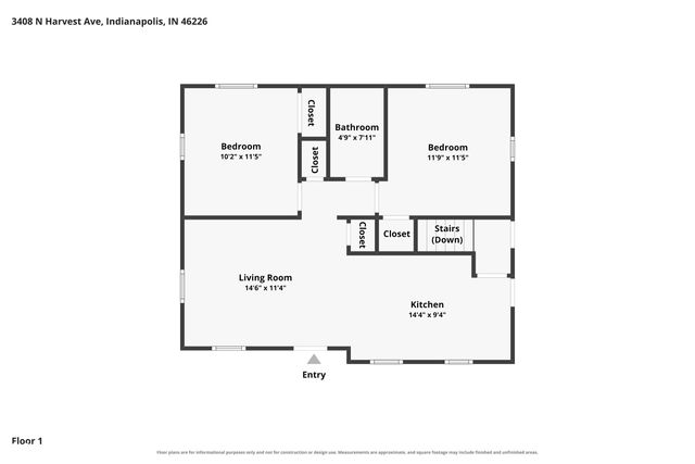 3408 Harvest Avenue, Indianapolis, IN 46226