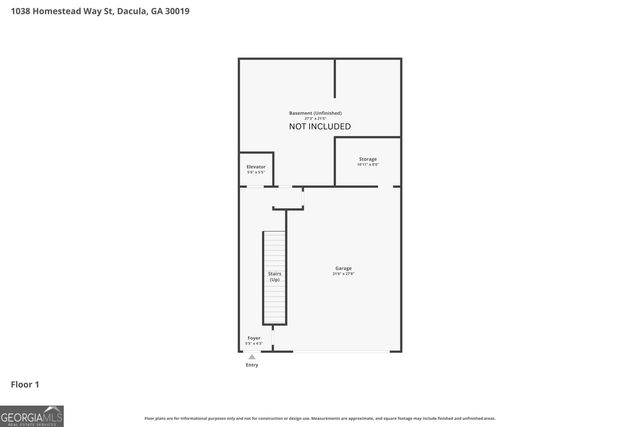 1048 Homestead Way Street, Dacula, GA 30019