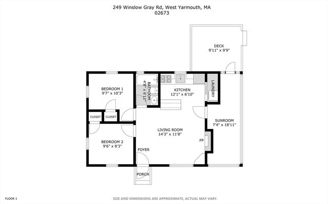 249 Winslow Gray Rd, Yarmouth, MA 02673