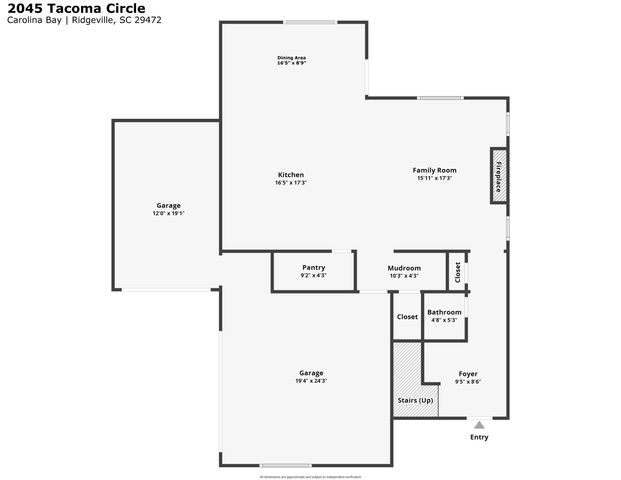 2045 Tacoma Circle, Ridgeville, SC 29472