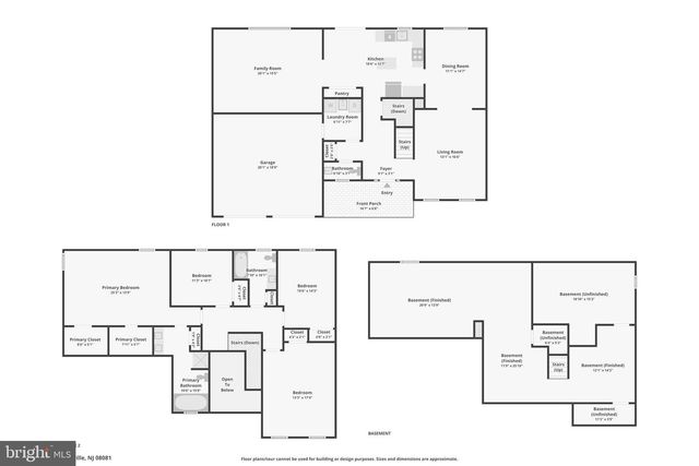 13 CARDINAL LN, Sicklerville, NJ 08081