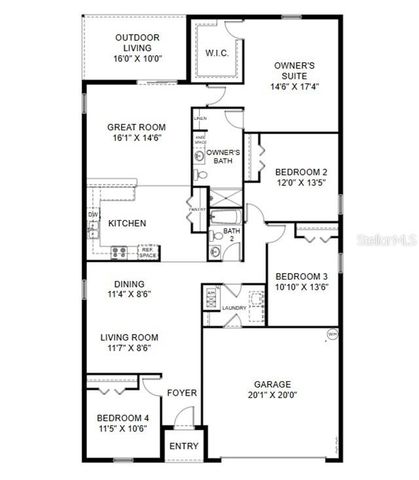 1236 ALAFIA WAY, Poinciana, FL 34759