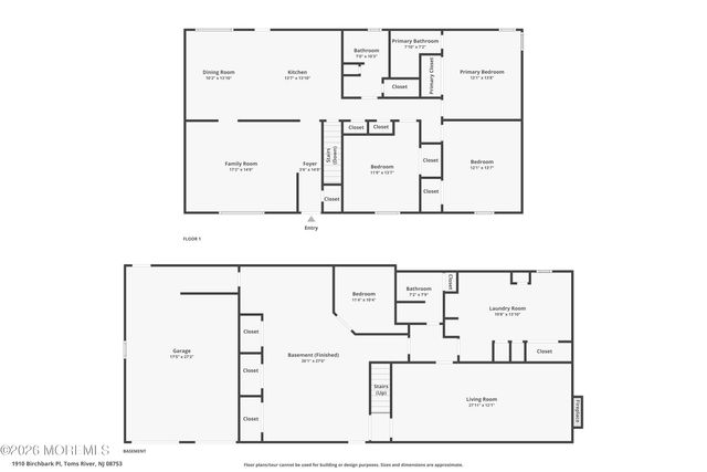 1910 Birchbark Place, Toms River, NJ 08753