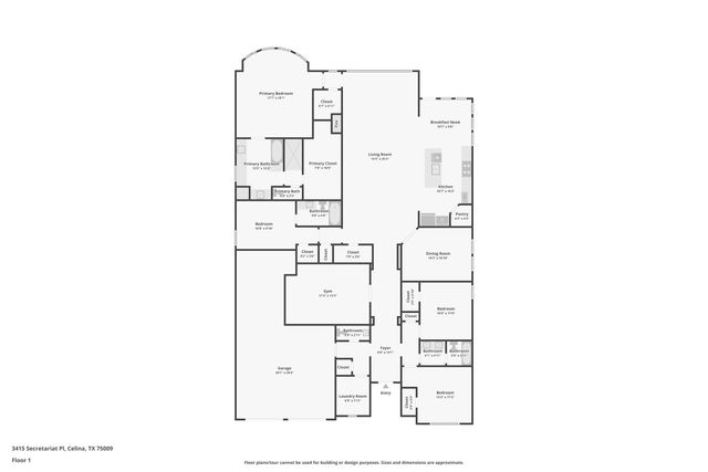 3415 Secretariat Place, Celina, TX 75009