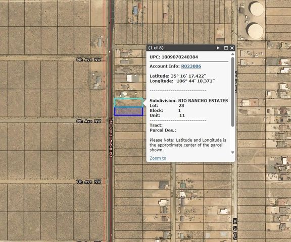 724 Rainbow Boulevard NE, Rio Rancho, NM 87124