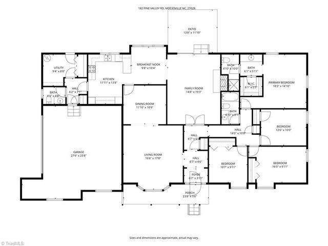 182 Pine Valley Road, Mocksville, NC 27028