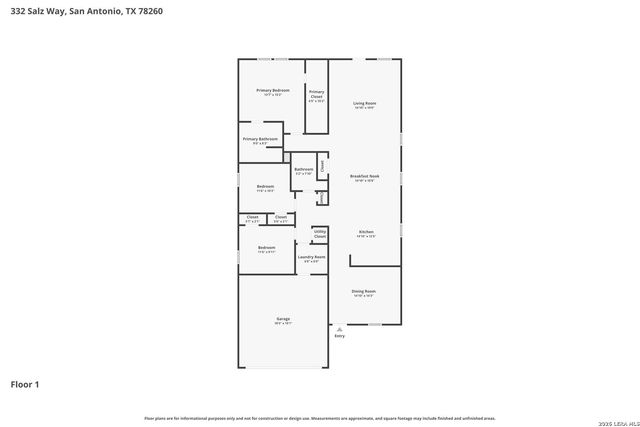 332 SALZ WAY, San Antonio, TX 78260