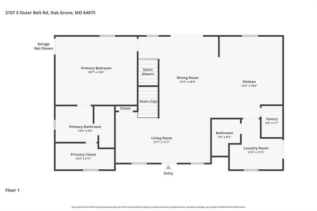 2107 S Outer Belt Road, Oak Grove, MO 64075